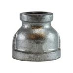 3/8 X 1/4 Couplers Female Reducing Galvanized Malleable (150#)