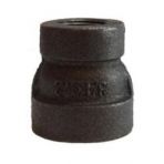 1 X 3/4 Couplers Female Reducing Black Malleable