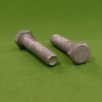 1 1/2-6 x 10 Hex Head Cap Screws Grade A307 Galvanized 6" Thread