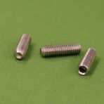M2.5 x 0.45 x 3 Socket Set Screws Cup Point A2 Stainless Din 916