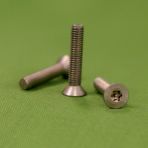 M5 x 0.8 X 10 Torx Flat Washers Head Machine Screws with Pin 18-8 Stainless Tamperproof