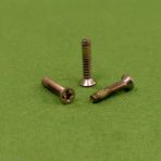 2-56 X 7/16 Phillips Flat Head Machine Screws 18-8 Stainless with Nylon Patch