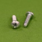 6 x 1/2 Phillips Pan Head Sheet Metal Screws Type B Zinc