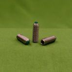 10-24 x 3/8 Socket Set Screws Nylon Tip 18-8 Stainless