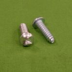 10-32 X 1 One Way Round Head Machine Screws 18-8 Stainless Tamperproof