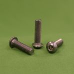 10-32 x 1 Button Socket Head Cap Screws 18-8 Stainless Tamperproof