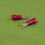 Red Spade #10 Nylon Insulated 8 Guage Wire Size
