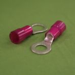 Red 8 Guage Ring #8 Nylon Insulated